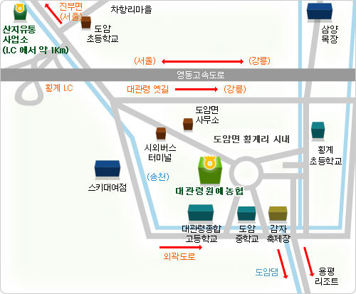 대관령원예농협 본점